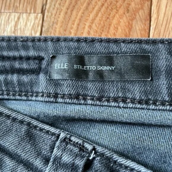 Kut from the Kloth Jeans Womens 6 Gray Elle Stiletto Skinny Mid Rise Ladies - Picture 5 of 10